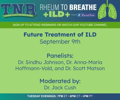 Future Treatment of ILD Sept 9 an 7pm EST